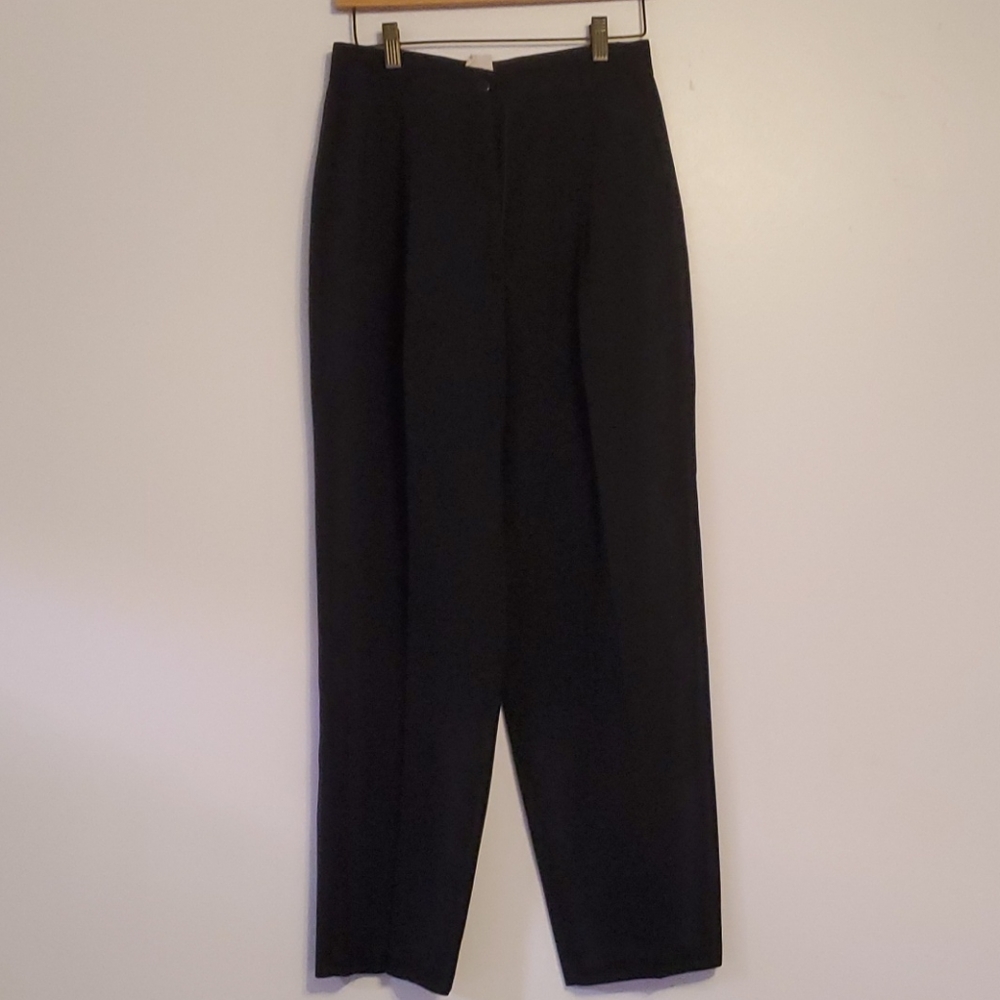 Black Giorgio Armani Dress Pants